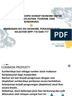 Ekonomi Perikanan, Pariwisata, Dan Konservasi WPP 716&717 Kasus Sulut 17.01.21 Final NT