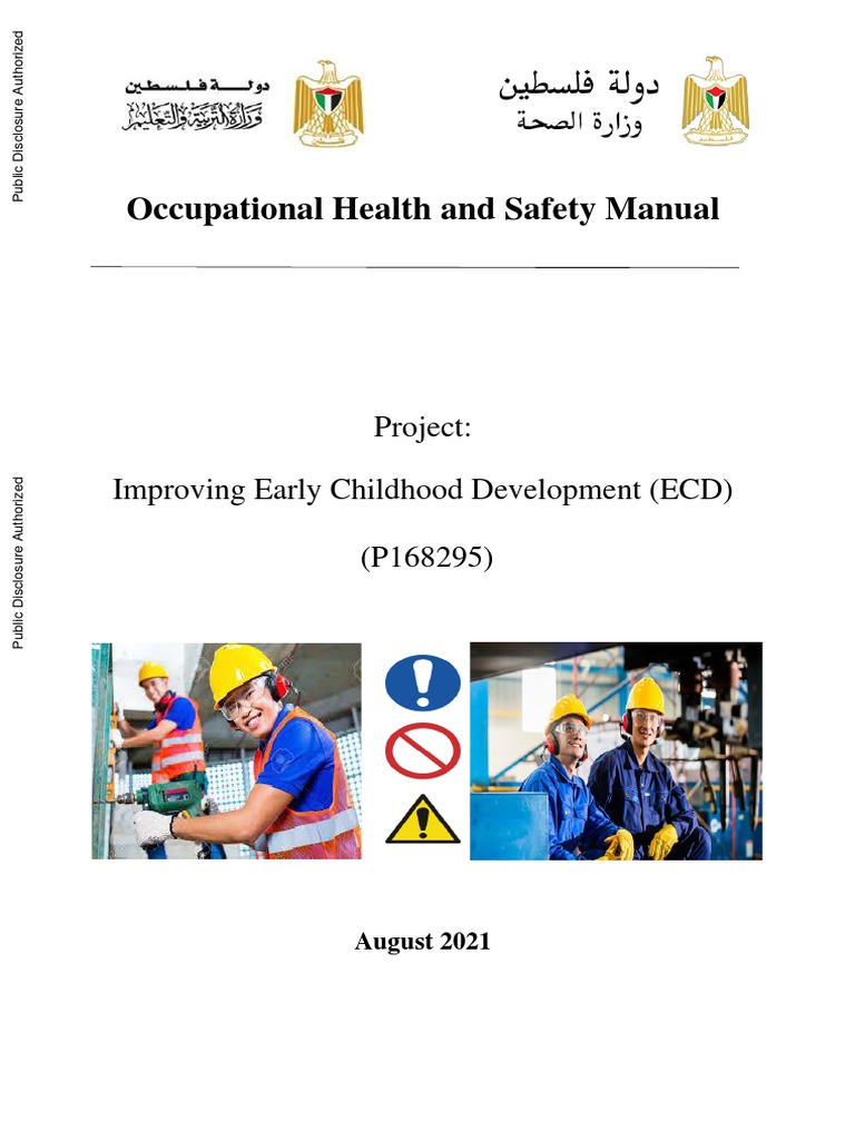 Occupational Health and Safety Manual Improving Early Childhood