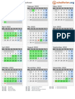 Kalender 2022 Niedersachsen Hoch