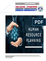 Chapter 2 HUMAN RESOURCE PLANNING