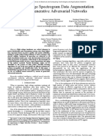 Partial Discharge Spectrogram Data Augmentation Based On Generative Adversarial Networks