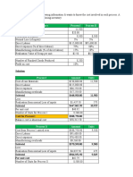Process Costing Excel Example