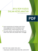 Karya Roh Kudus Dalam Keselamatan