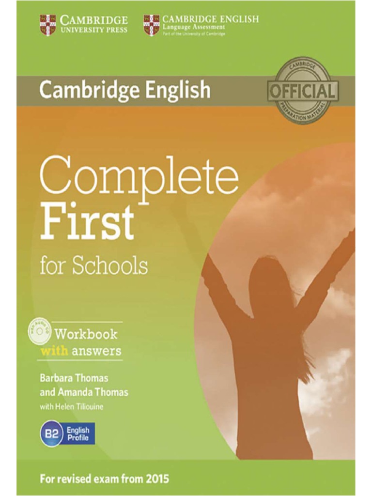 @complete First For Schools. WB With Answers - 2014, Printed | PDF