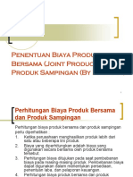 Biaya Produk Bersama Dan Produk Sampingan