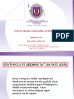 Kursus Teknologi Makmal Perubatan: Hematologi Ii Kod Subjek Mlts 3133