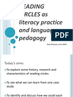 Reading Circles As Practice & Pedagogy