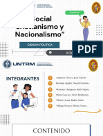 "Social Cristianismo y Nacionalismo"