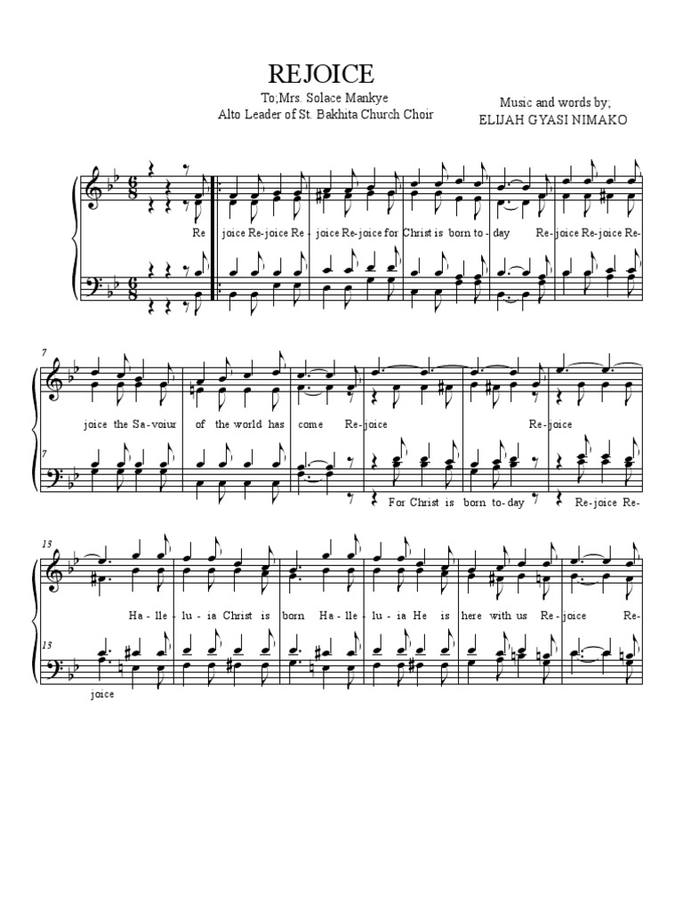 REJOICE1 | PDF