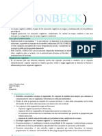 Teoría Cognitivo Conductual: Aportes de Beck