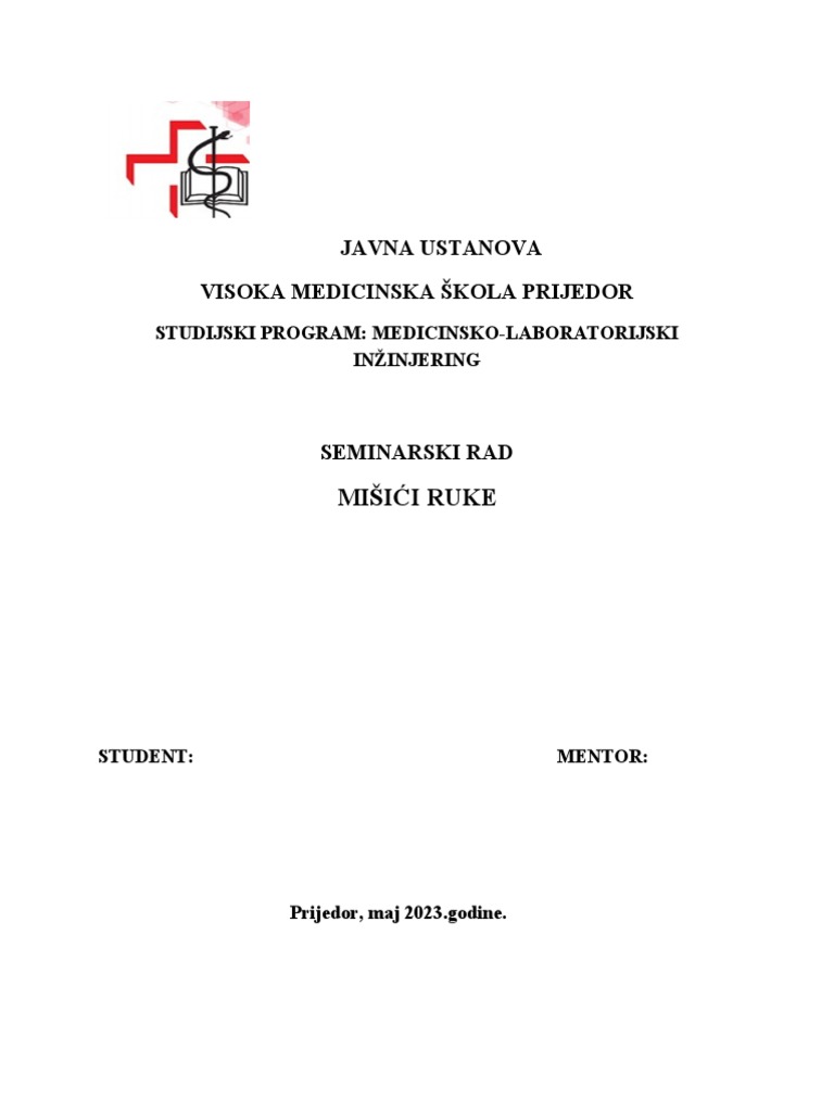 Mišići Ruke | PDF