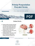 Prinsip Pengendalian Penyakit Stroke