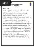 ICT 4 Answer All