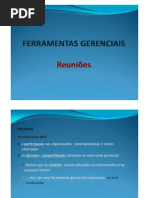 Reuniões - série Ferramentas Gerenciais