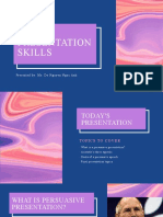 Presentation Skills - L11