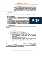 Informativo para Bancos Conoce Tu Banco