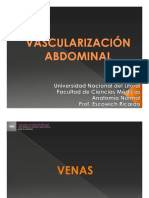 Vascularización Abdominal. Venas