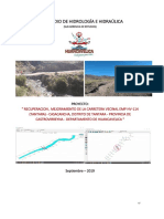 Memoria Hidrología e Hidráulica - TC PDF