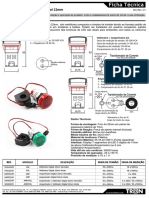 Ficha Técnica Sinaleiro Voltimetro e Amperimetro Digital Altronic