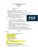 Aircraft Stability and Control Question