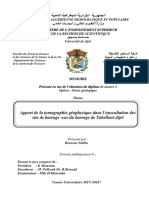 Tomografia para Cimentación de Presas