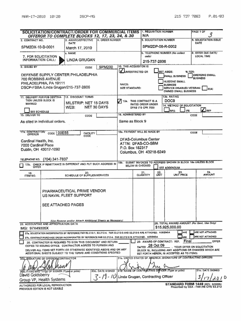 Signed Contract Fleet | PDF