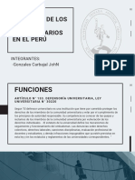 Semana 14 Derechos Universitarios en El Perú