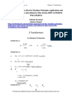 Solution Manual For Electric Machines Principles Applications and Control Schematics 2nd Edition by Dino Zorbas ISBN 1133628516 9781133628514