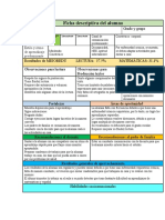 Ficha Descriptiva Del Alumno