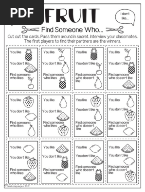 Fruit-Find-Someone-Who