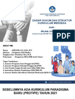 PPT Dasar Hukum Dan Struktur Kurikulum Merdeka