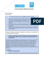 Claves de Las CC en La Educación Definiciones Curriculares