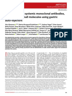 Oral Delivery of Systemic Monoclonal Antibodies, Peptides and Small Molecules Using Gastric Auto-Injectors