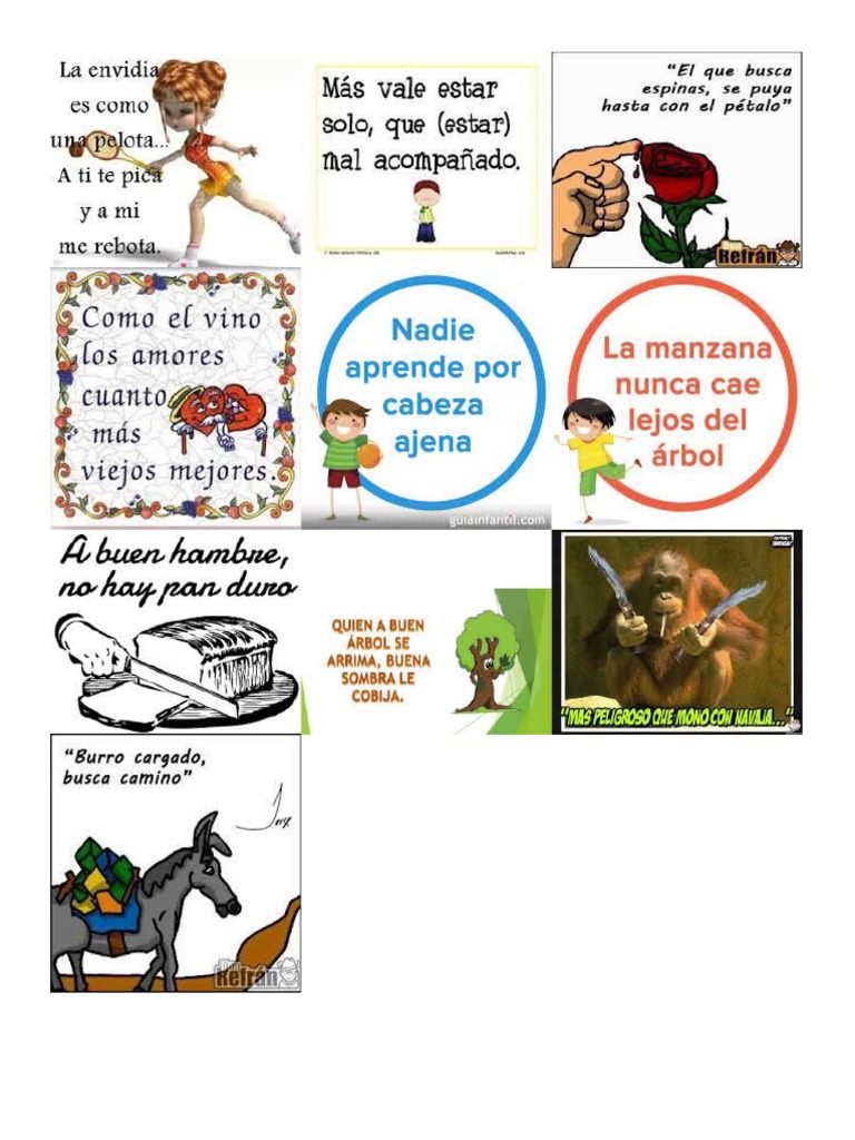 10 Dichos Populares | PDF