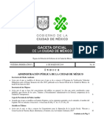 Í N D I C E Administración Pública de La Ciudad de México: Secretaría Del Medio Ambiente