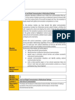 Module 3 Multicultural Communication in Local and Global Contexts