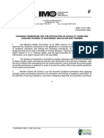 MSC.1:Circ.1661 - GUIDANCE FRAMEWORK FOR THE APPLICATION OF CASUALTY CASES AND LESSONS LEARNED TO SEAFARERS' EDUCATION AND TRAINING