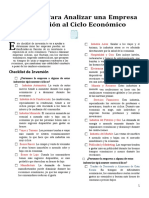 ? Checklist para Analizar Una Empresa en Funcio - Docx JVSC