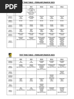 2025 Term 3 Exam Schedule | PDF | Educational Stages