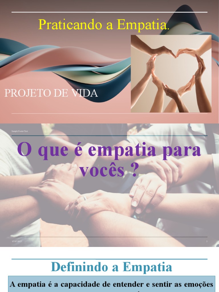Praticando a Empatia: Entendendo o Outro | PDF | Autoajuda