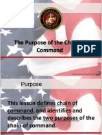 Command Chain US Marines Examle