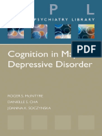 (Oxford Psychiatry Library) Roger S. McIntyre, Danielle Cha, Joanna K. Soczynska - Cognition in Major Depressive Disorder-Oxford University Press (2014)