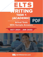 Ielts Writing Task 1 Academic Actual Tests With Sample Answer Test Book