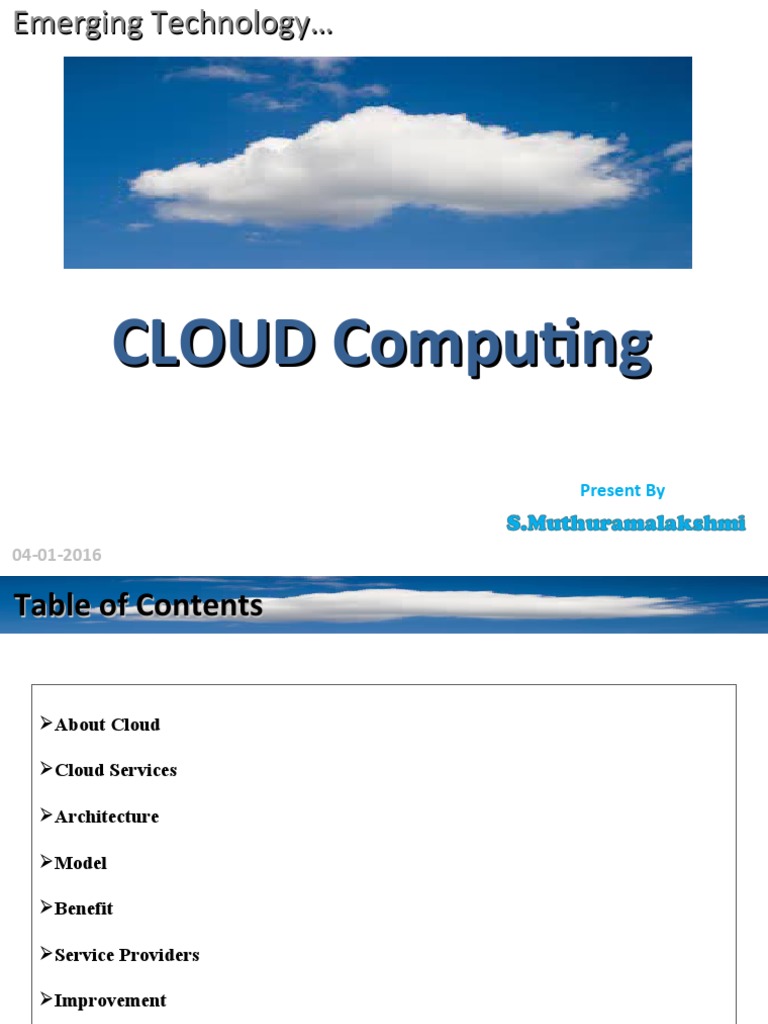 CLOUD Computing | PDF