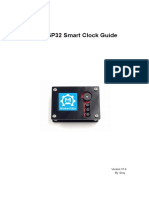 DIY ESP32 SmartClock Guide V1 5