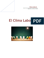 El Clima Laboral