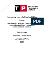 Formacion para La Empleabilidad