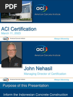 Materi 1 - ACI Certification