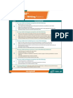 Toefl Writing Independet Rubric