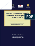 Manual de La Investigacion Preparatoria